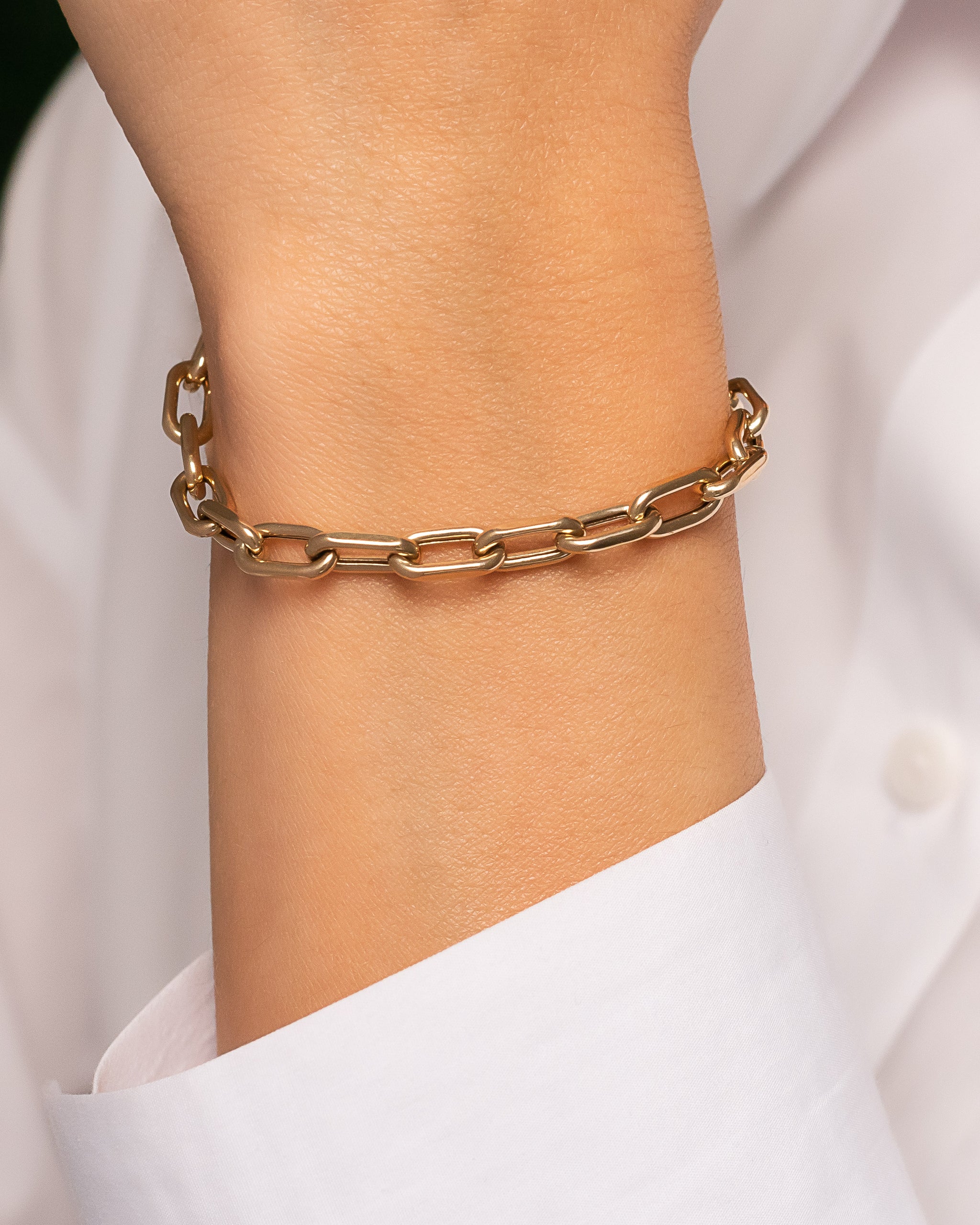 Josie Gold & Diamond Cuban Link Bracelet – RW Fine Jewelry